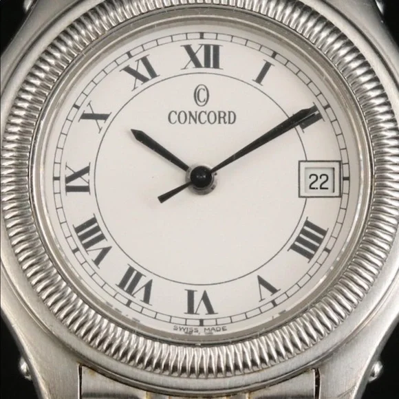 Concord steeplechaser wristwatch Concord Steeplechase Ladies watch 26mm with gold bezel 15-65  main image 4
